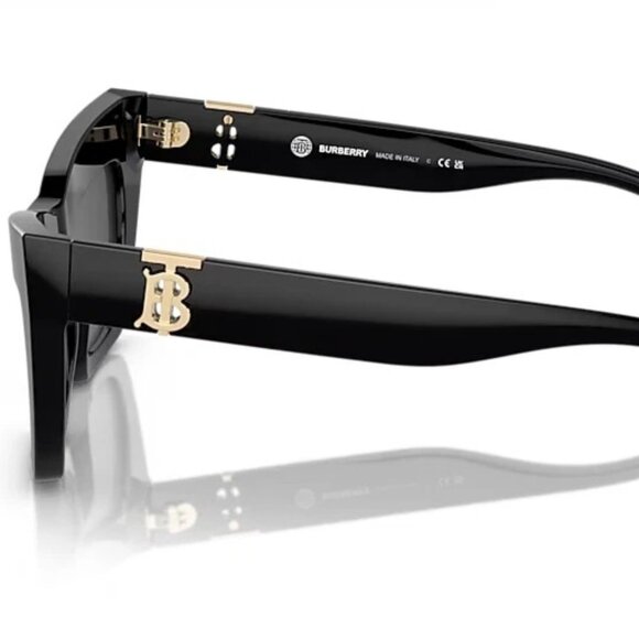 NEW BURBERRY women\'s be4405 3001/87 sunglasses in black / dark grey Women main image 2